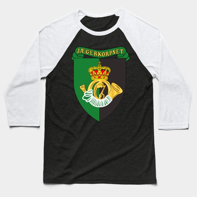 Denmark - Jaeger Corps - Special Opns Command wo Txt Baseball T-Shirt by twix123844